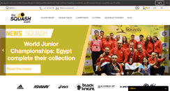 Desktop Screenshot of my-squash.com