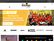 Tablet Screenshot of my-squash.com